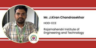 Rajamahendri Institute of Engineering and Technology, HOD-ECE: Mr. J.Kiran Chandrasekhar Interview